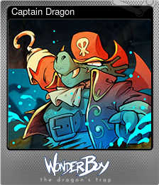 Series 1 - Card 1 of 6 - Captain Dragon