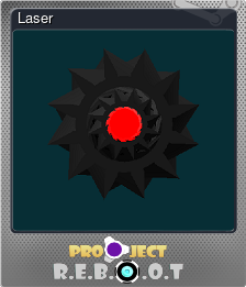 Series 1 - Card 5 of 6 - Laser