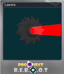 Series 1 - Card 4 of 6 - Lasers