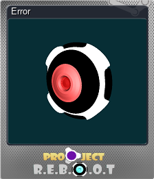 Series 1 - Card 3 of 6 - Error