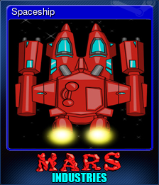 Series 1 - Card 4 of 6 - Spaceship
