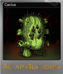 Series 1 - Card 2 of 5 - Cactus