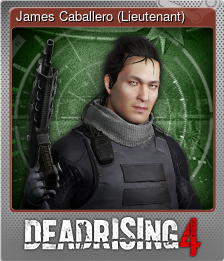 Series 1 - Card 8 of 9 - James Caballero (Lieutenant)