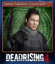 Series 1 - Card 8 of 9 - James Caballero (Lieutenant)