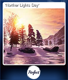 Series 1 - Card 3 of 5 - 'Norther Lights Day'