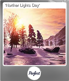 Series 1 - Card 3 of 5 - 'Norther Lights Day'