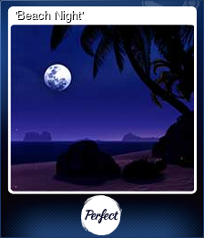 Series 1 - Card 2 of 5 - 'Beach Night'