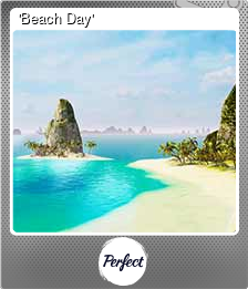 Series 1 - Card 1 of 5 - 'Beach Day'