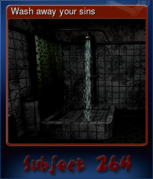 Series 1 - Card 5 of 10 - Wash away your sins