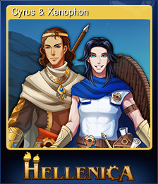 Series 1 - Card 3 of 10 - Cyrus & Xenophon