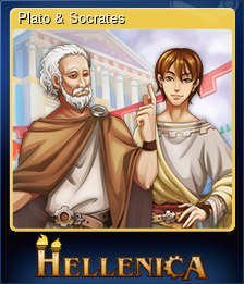 Series 1 - Card 9 of 10 - Plato & Socrates