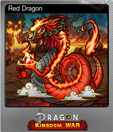 Series 1 - Card 4 of 14 - Red Dragon