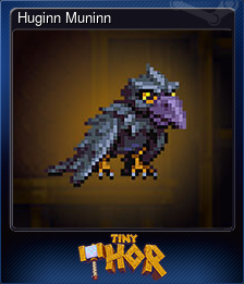 Series 1 - Card 6 of 6 - Huginn Muninn