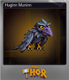 Series 1 - Card 6 of 6 - Huginn Muninn