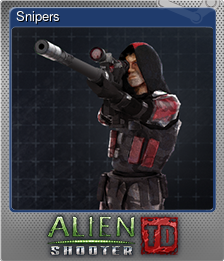 Series 1 - Card 4 of 7 - Snipers