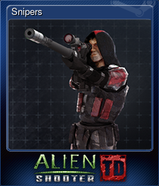 Series 1 - Card 4 of 7 - Snipers