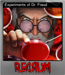 Series 1 - Card 2 of 6 - Experiments of Dr. Fraud