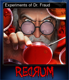 Series 1 - Card 2 of 6 - Experiments of Dr. Fraud