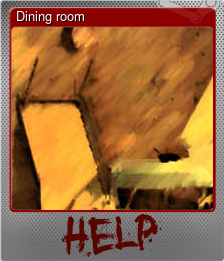Series 1 - Card 4 of 5 - Dining room