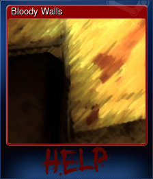 Series 1 - Card 5 of 5 - Bloody Walls