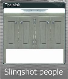 Series 1 - Card 1 of 5 - The sink