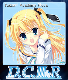 Series 1 - Card 5 of 8 - Kazami Academy Ricca