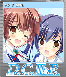 Series 1 - Card 7 of 8 - Aoi & Sara