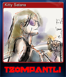 Series 1 - Card 10 of 12 - Kitty Satana