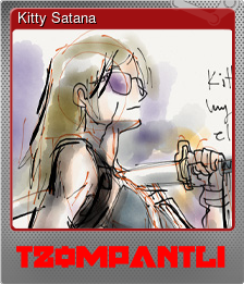 Series 1 - Card 10 of 12 - Kitty Satana