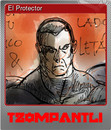 Series 1 - Card 5 of 12 - El Protector