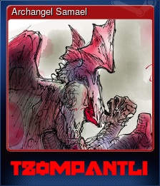 Series 1 - Card 11 of 12 - Archangel Samael