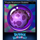 Purple Mushroom Bubbles