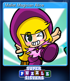Series 1 - Card 3 of 7 - Mallet Magician Alice