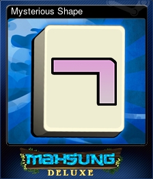 Series 1 - Card 2 of 6 - Mysterious Shape