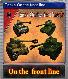 Series 1 - Card 1 of 5 - Tanks On the front line
