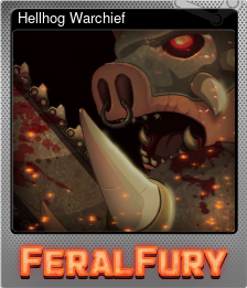 Series 1 - Card 3 of 5 - Hellhog Warchief