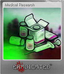 Series 1 - Card 4 of 6 - Medical Research