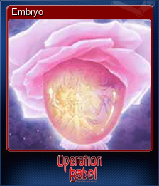 Series 1 - Card 2 of 8 - Embryo