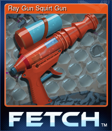 Series 1 - Card 2 of 15 - Ray Gun Squirt Gun