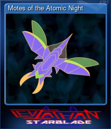 Series 1 - Card 1 of 8 - Motes of the Atomic Night