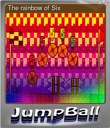 Series 1 - Card 4 of 5 - The rainbow of Six