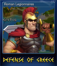 Series 1 - Card 1 of 5 - Roman Legionnaires