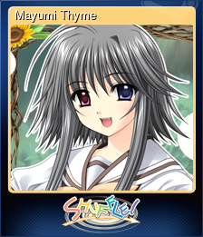 Series 1 - Card 7 of 7 - Mayumi Thyme