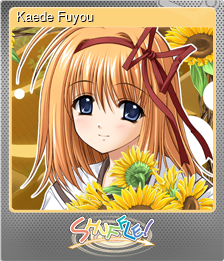 Series 1 - Card 5 of 7 - Kaede Fuyou