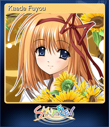Series 1 - Card 5 of 7 - Kaede Fuyou