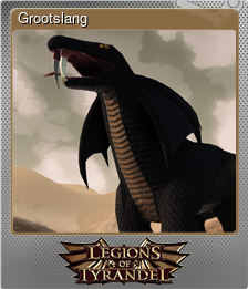 Series 1 - Card 2 of 6 - Grootslang