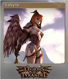 Series 1 - Card 4 of 6 - Valkyrie