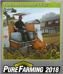 Series 1 - Card 5 of 8 - Redlands Harvester TR 22