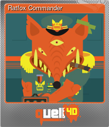 Series 1 - Card 6 of 14 - Ratfox Commander