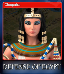 Series 1 - Card 1 of 5 - Cleopatra